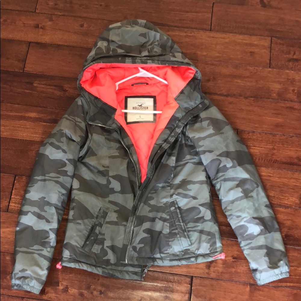 Hollister Camo Jacket